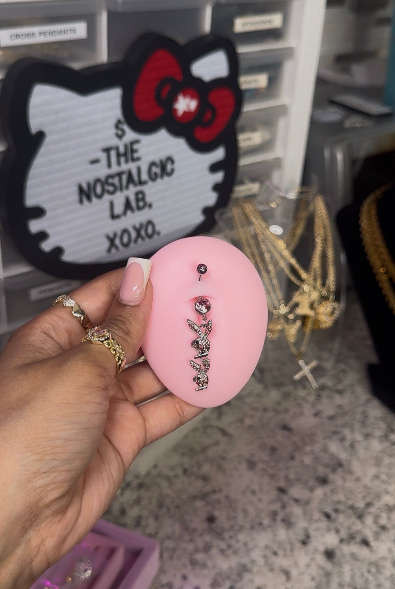 PB Belly Ring