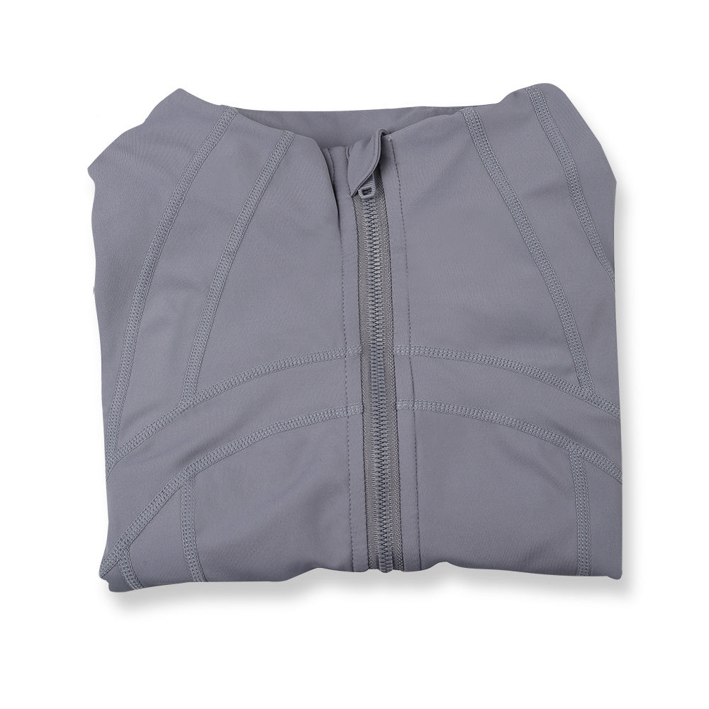 Lululemon Grey Full Zip Define Leggings Set