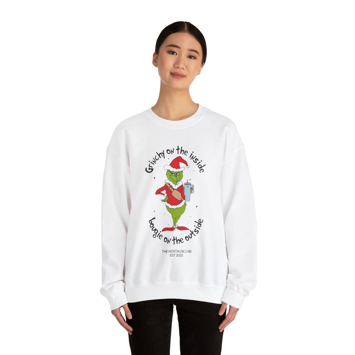 Bougie Grinch Unisex Crewneck Sweatshirt