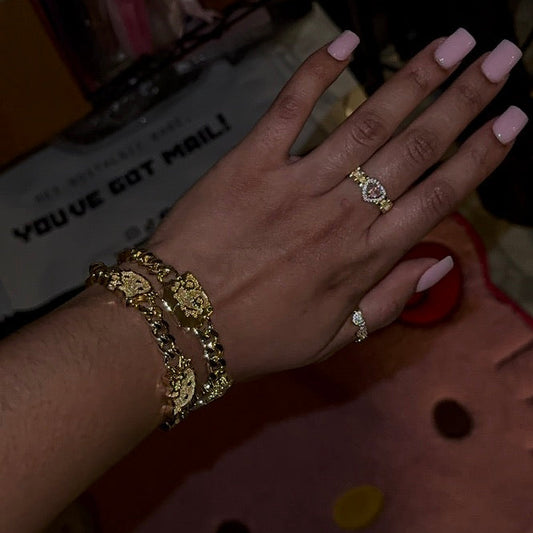 3 Head BB Bracelet/Anklet