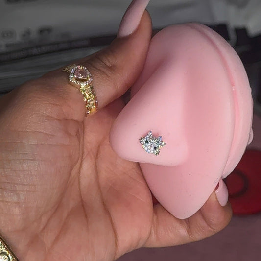 HK Face Nose Stud