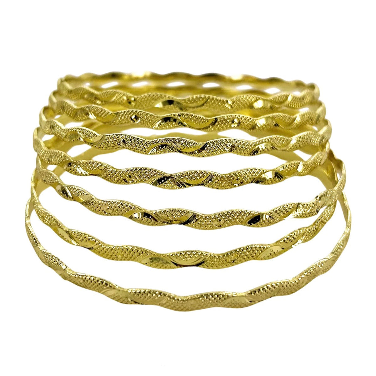Wavy Bangles