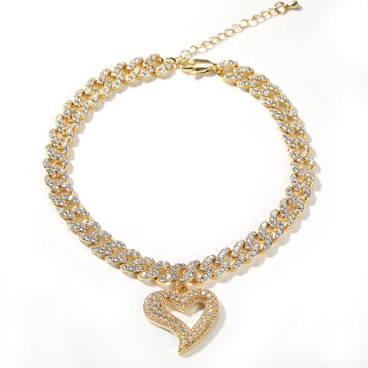 Heart Anklet