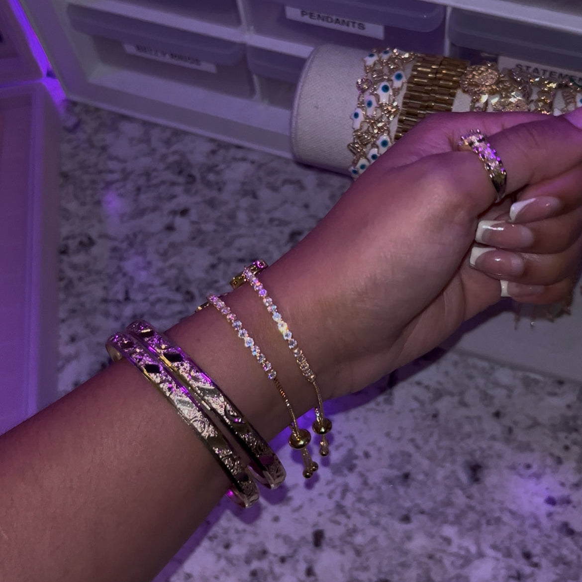CC Tennis Bracelet