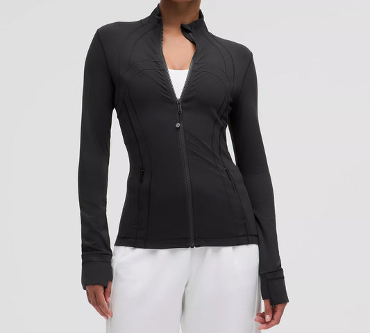 Lululemon Black Full Zip Define Leggings Set