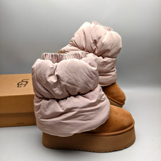 Mini Puffer Platform - Chestnut