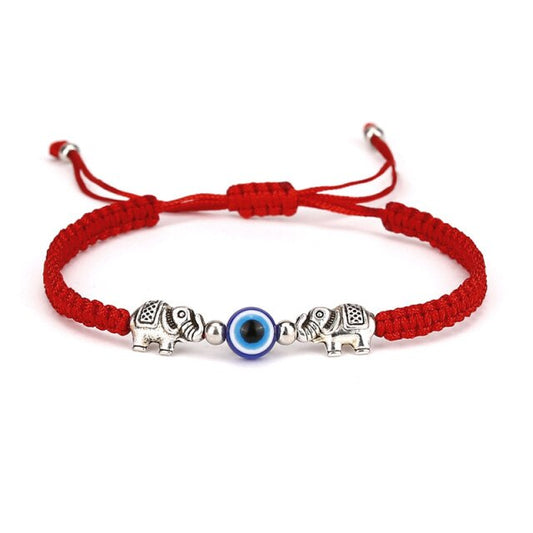 Animal x Evil Eye Rope Bracelet
