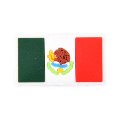 Mexican Flag Croc Klip