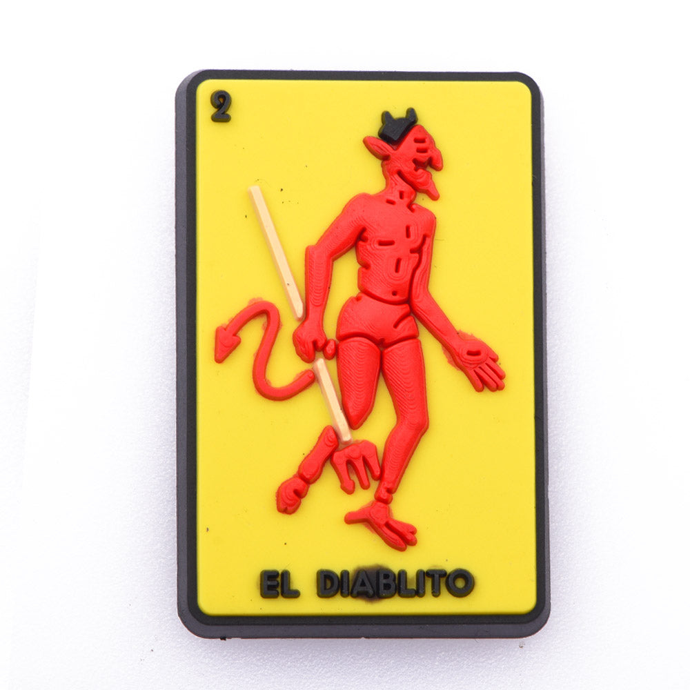 El Diablito Tarot Card Croc Klip