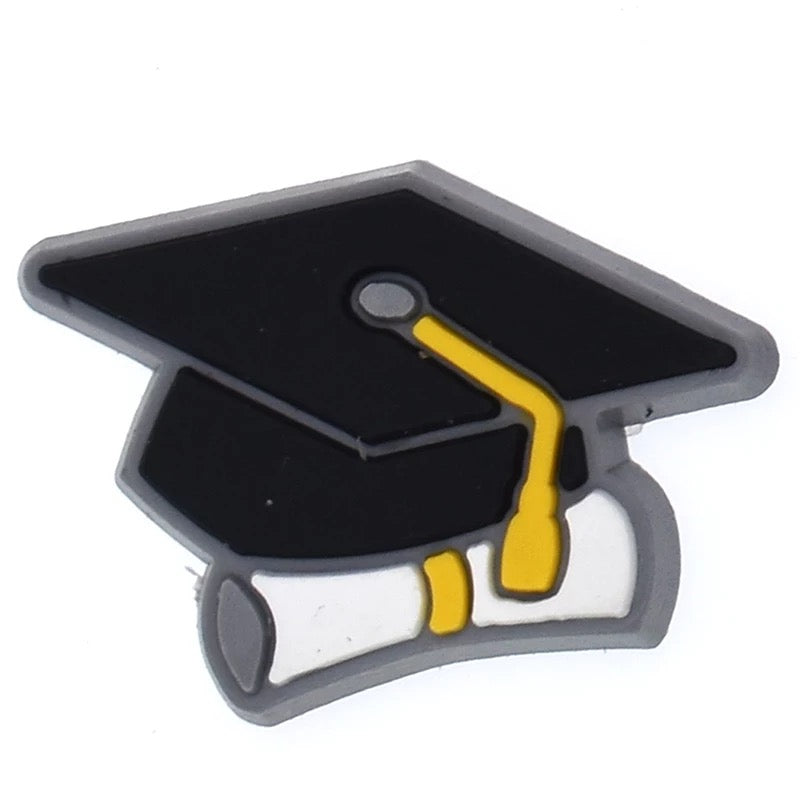 Graduation Cap Croc Klip
