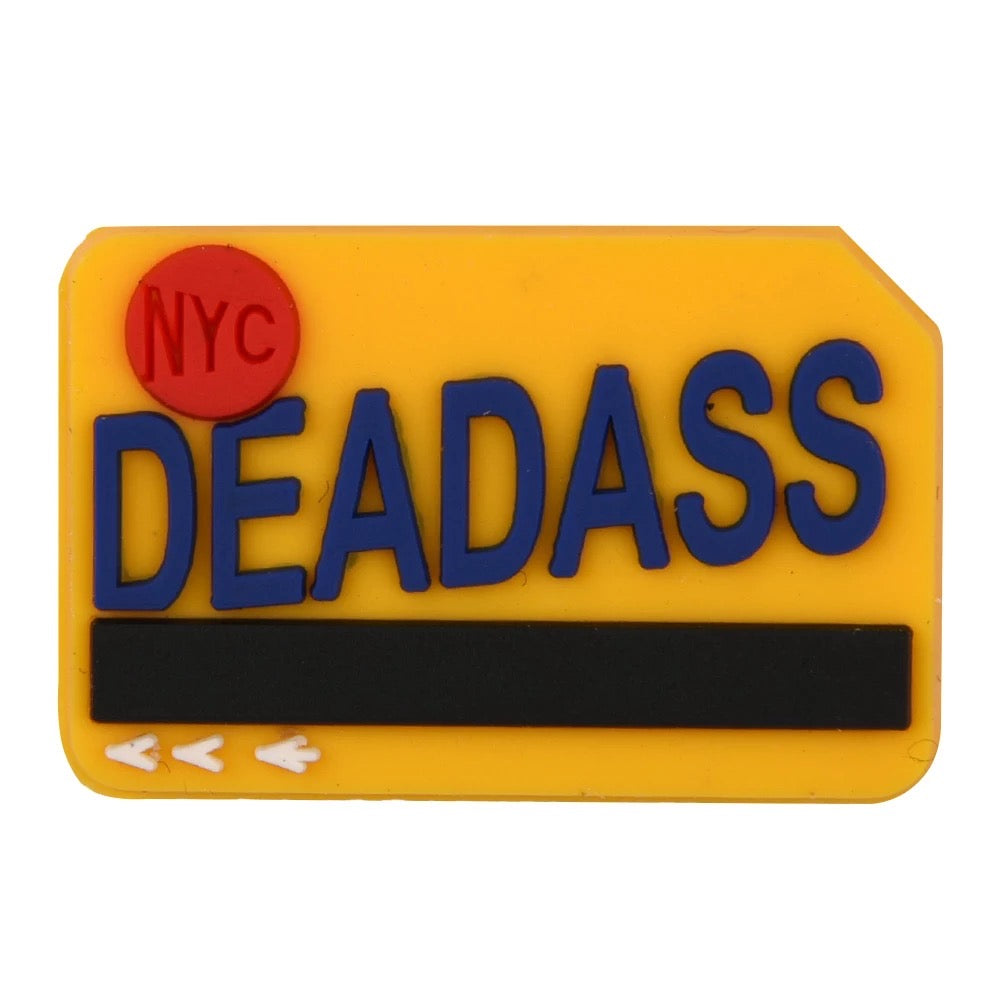 DeadAss Metrocard Croc Klip