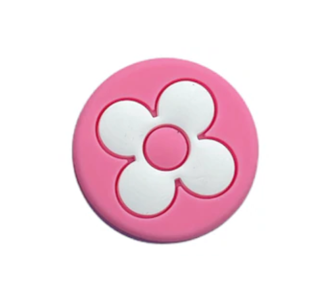 LV Flower I - Pink Croc Klip