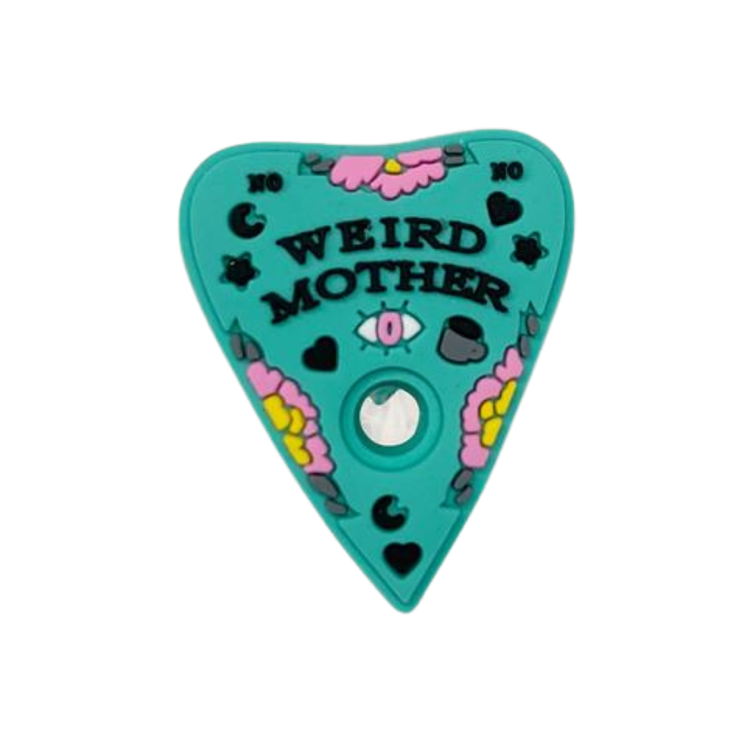 Weird Mother Ouija Planchette Croc Klip