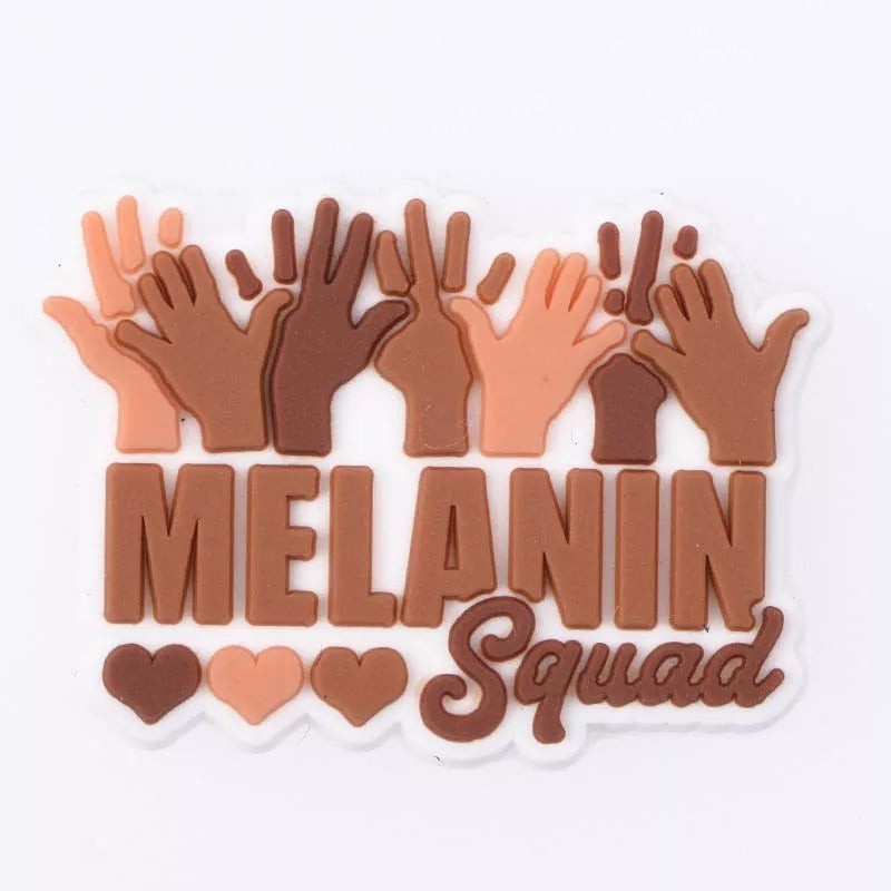 Melanin Squad Croc Klip