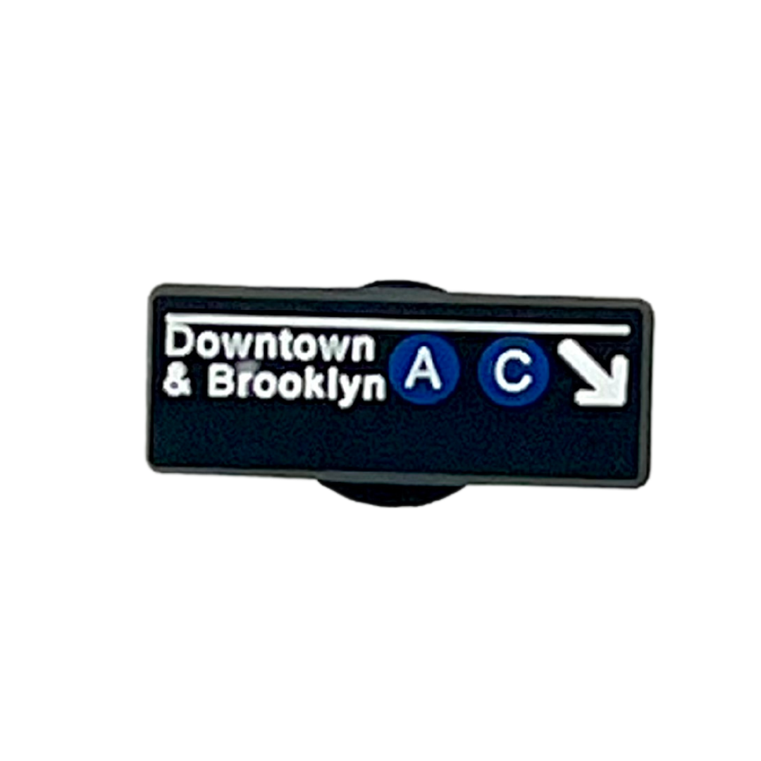 AC Downtown&Brooklyn Train Croc Klip