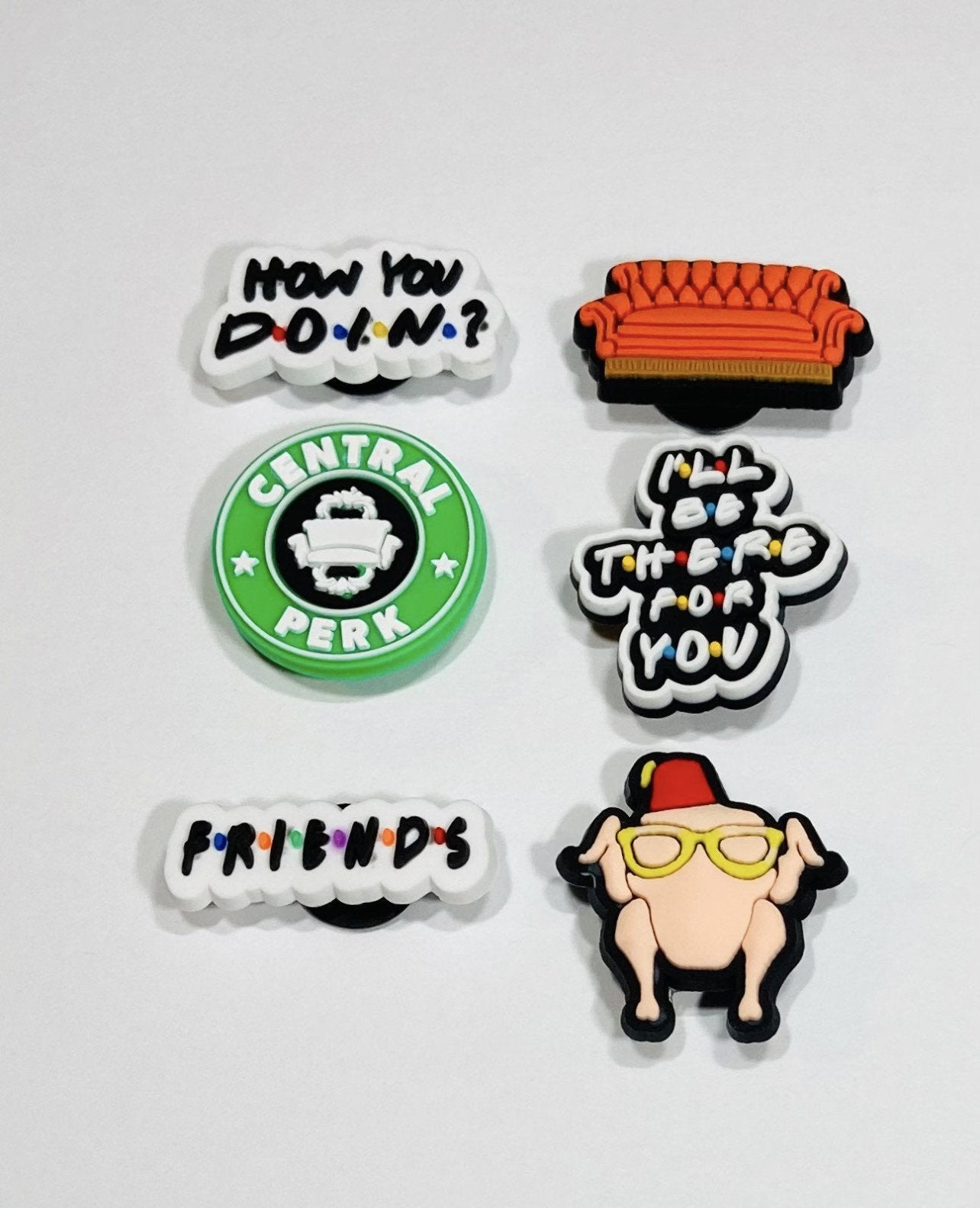 The One in Central Perk II Croc Klip