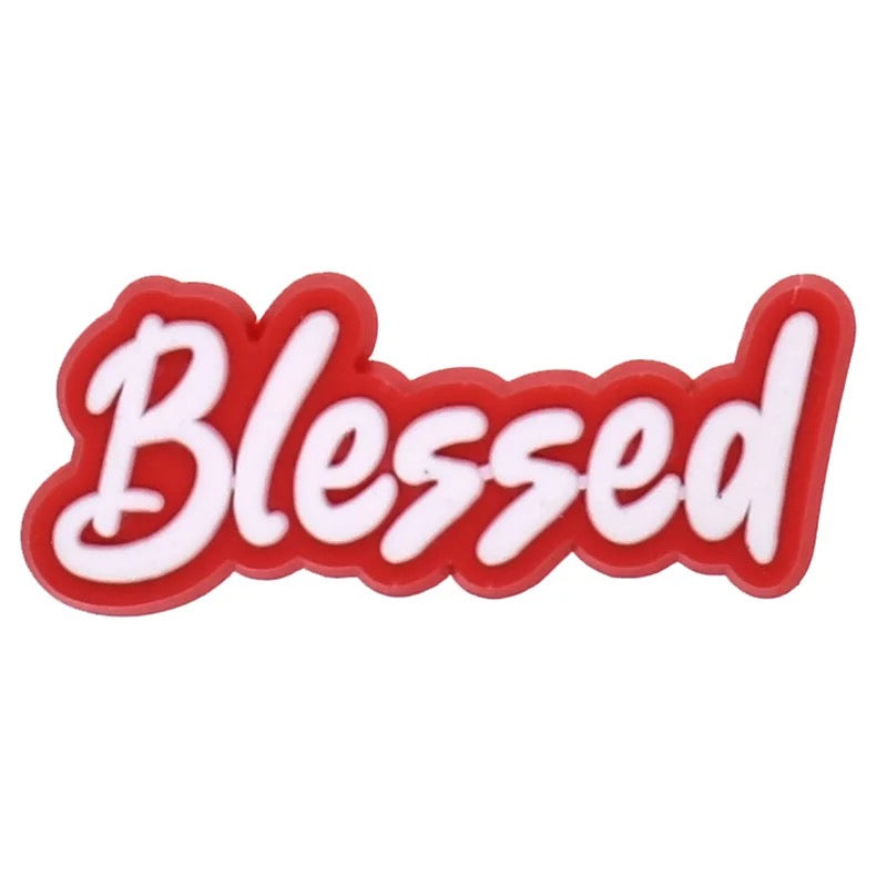 Blessed - Red Croc Klip