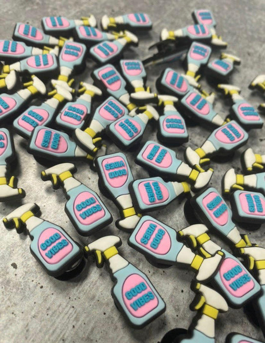 Good Vibes Croc Klip