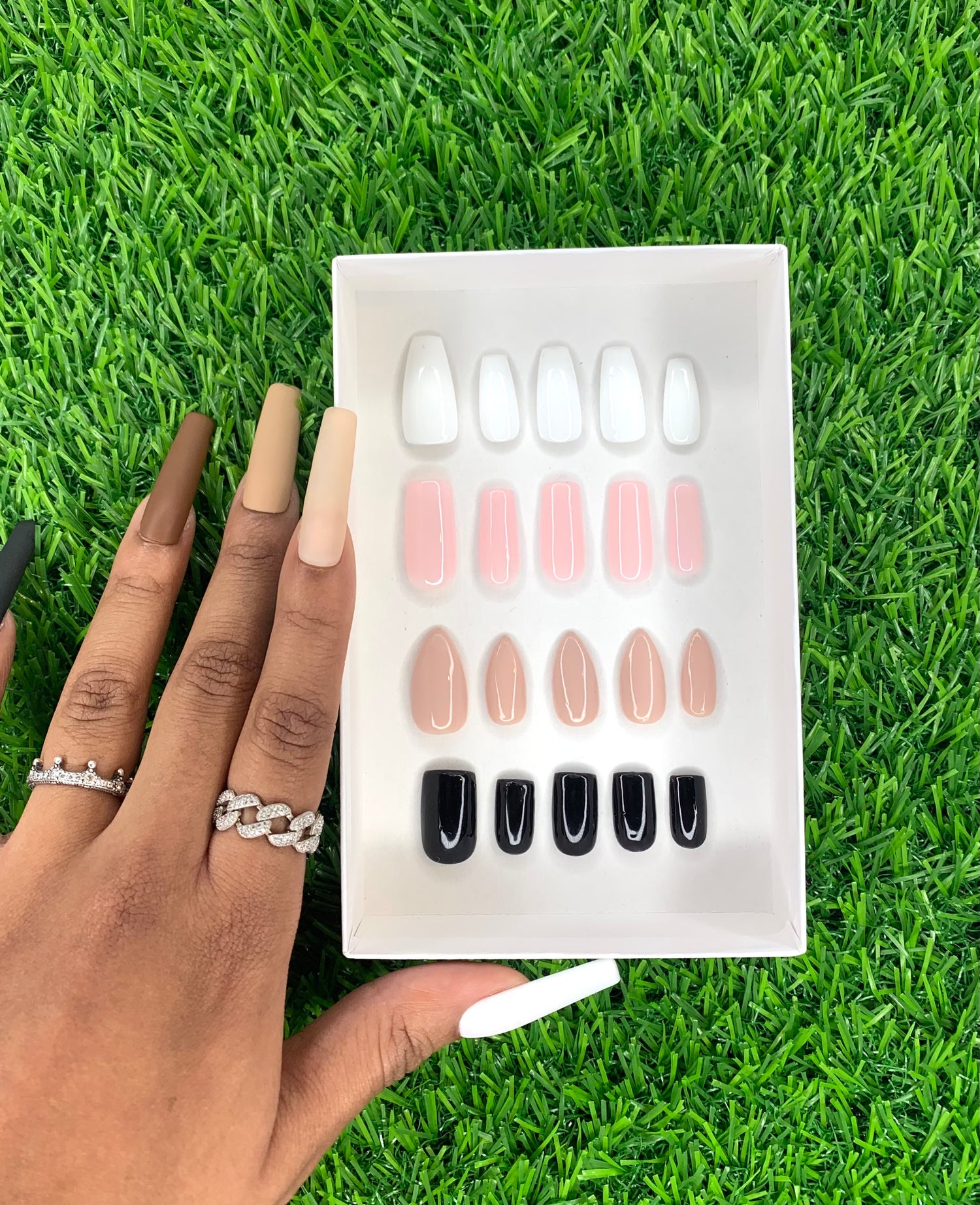 Basic Haux Press On Collection