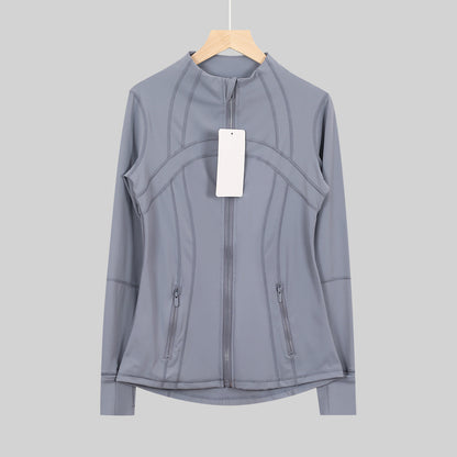 Lululemon Grey Full Zip Define Leggings Set