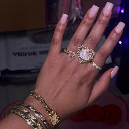 HK HRT Bow Rolex Ring