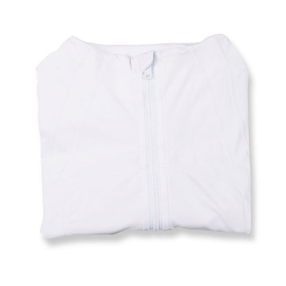 Lululemon White Full Zip Define Leggings Set