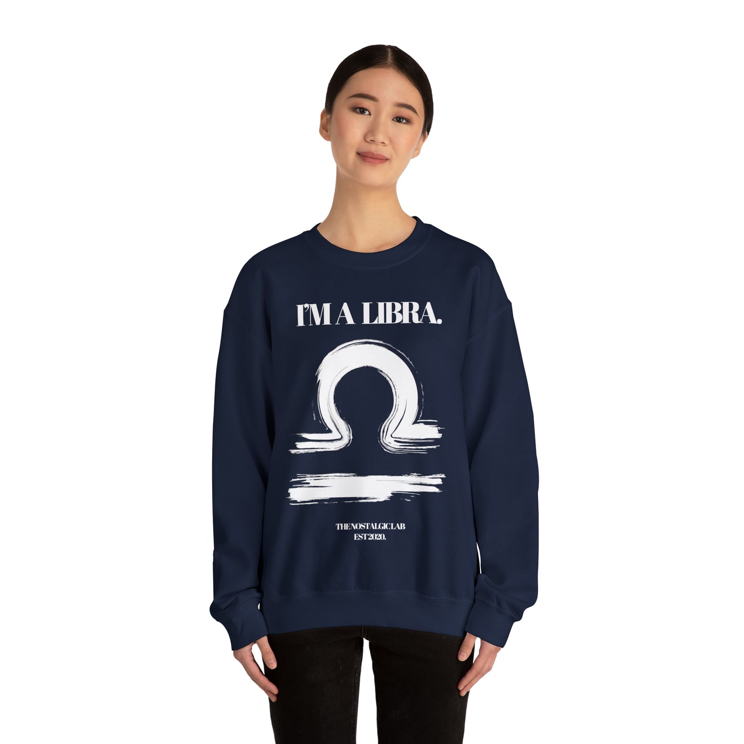 I'M A LIBRA Unisex Crewneck Sweatshirt