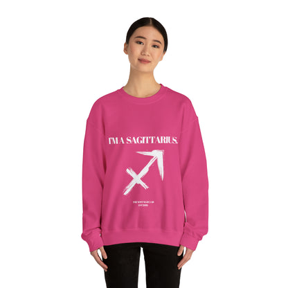 I'M A SAGITTARIUS Unisex Crewneck Sweatshirt