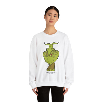 Grinchy Grin Unisex Crewneck Sweatshirt