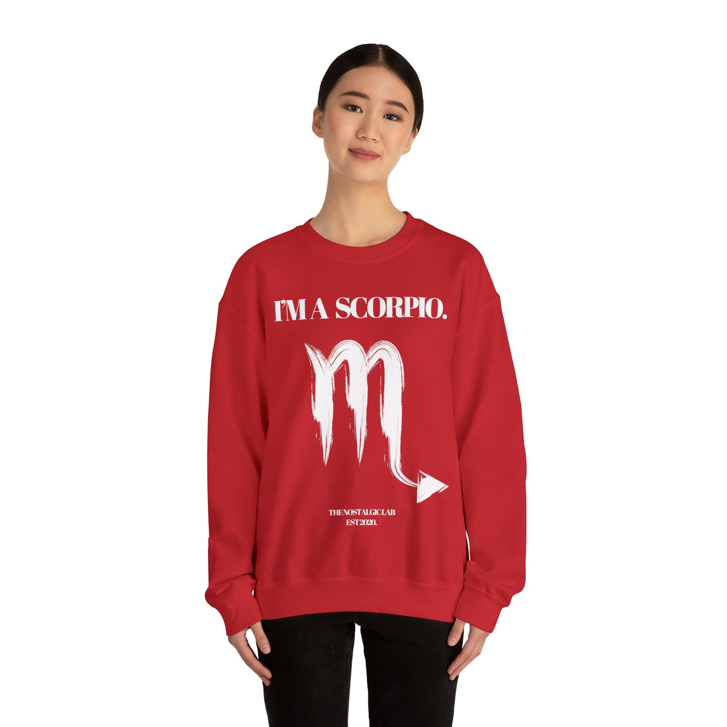 I'M A SCORPIO Unisex Crewneck Sweatshirt