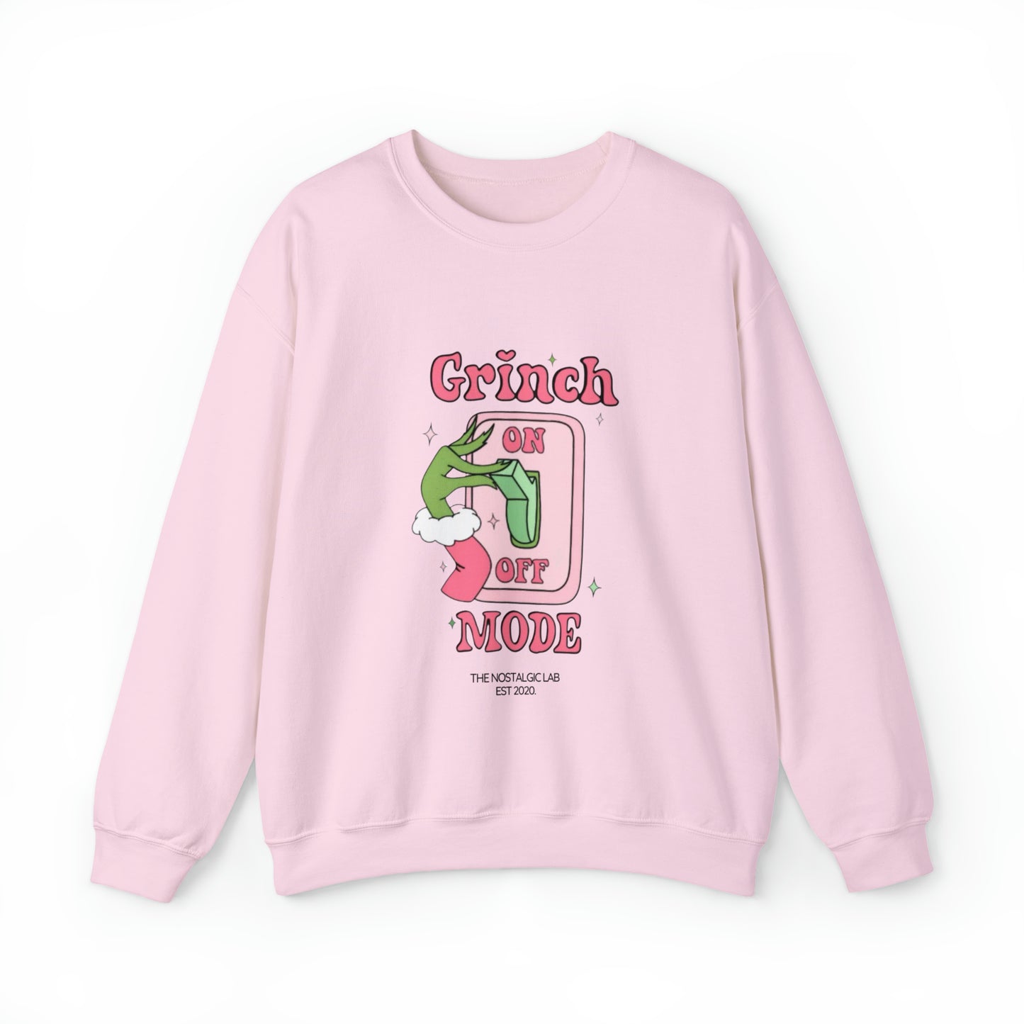 Grinch Mode Unisex Crewneck Sweatshirt