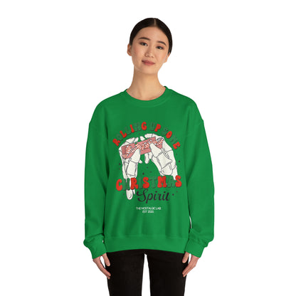 Rollin Christmas Spirit Unisex Crewneck Sweatshirt