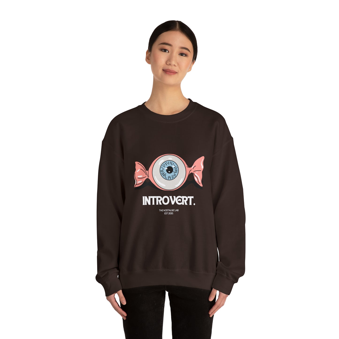 Introvert Unisex Crewneck Sweatshirt