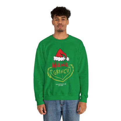 Mama Grinch Unisex Crewneck Sweatshirt