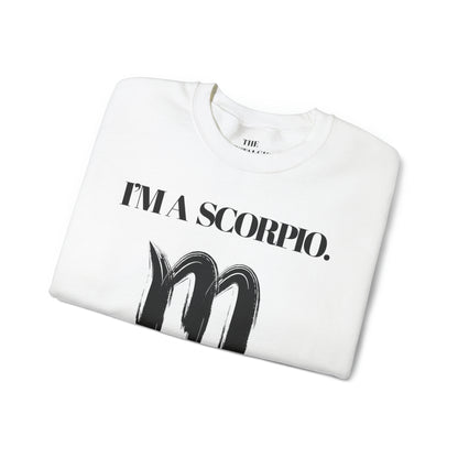 I'M A SCORPIO Unisex Crewneck Sweatshirt