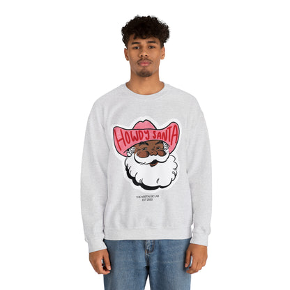 Howdy Santa Unisex Crewneck Sweatshirt