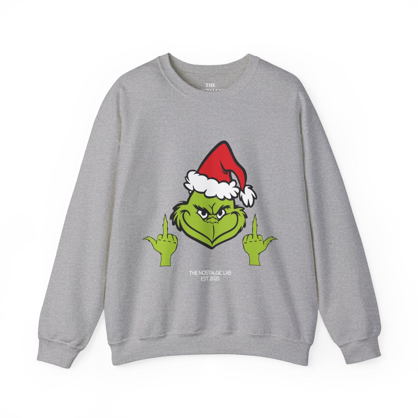 Grinch Finger Unisex Crewneck Sweatshirt