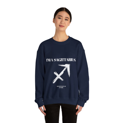 I'M A SAGITTARIUS Unisex Crewneck Sweatshirt