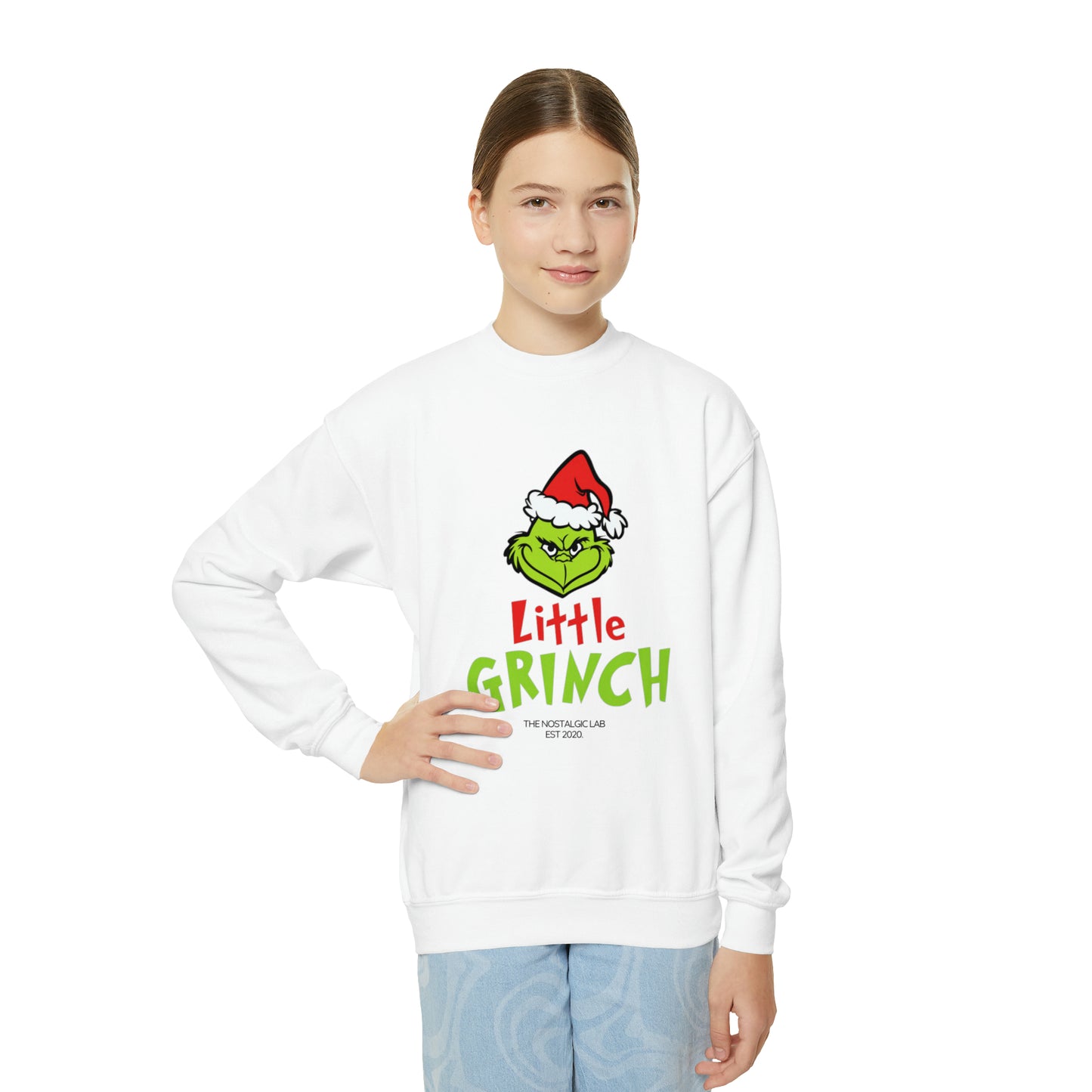 Grinch Youth Crewneck Sweatshirt
