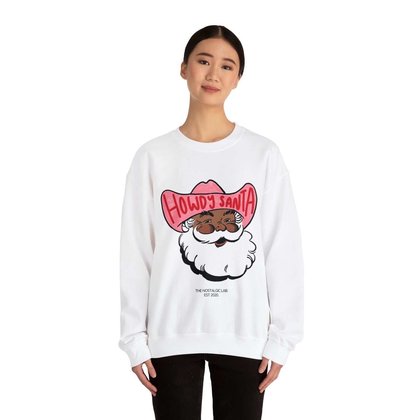 Howdy Santa Unisex Crewneck Sweatshirt