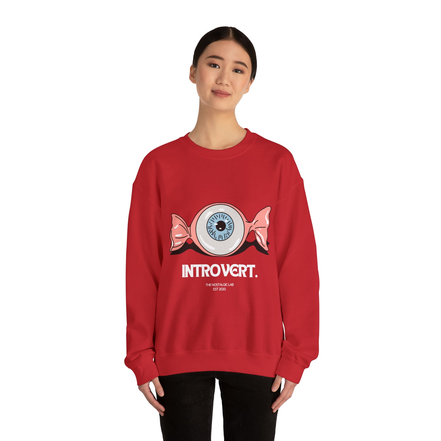 Introvert Unisex Crewneck Sweatshirt