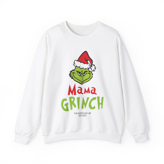 Mama Grinch Unisex Crewneck Sweatshirt