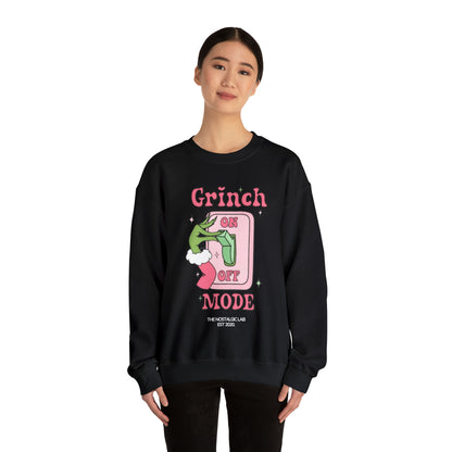 Grinch Mode Unisex Crewneck Sweatshirt