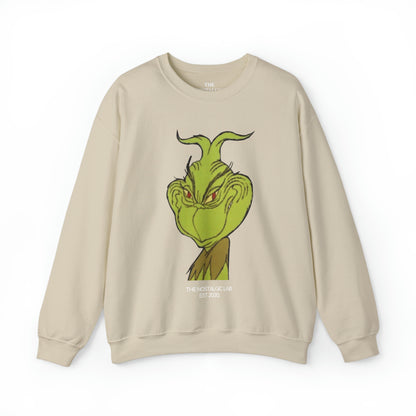 Grinchy Grin Unisex Crewneck Sweatshirt