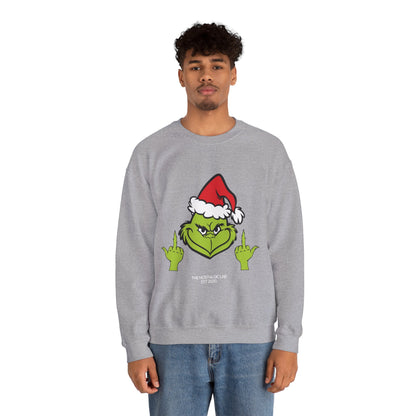 Grinch Finger Unisex Crewneck Sweatshirt