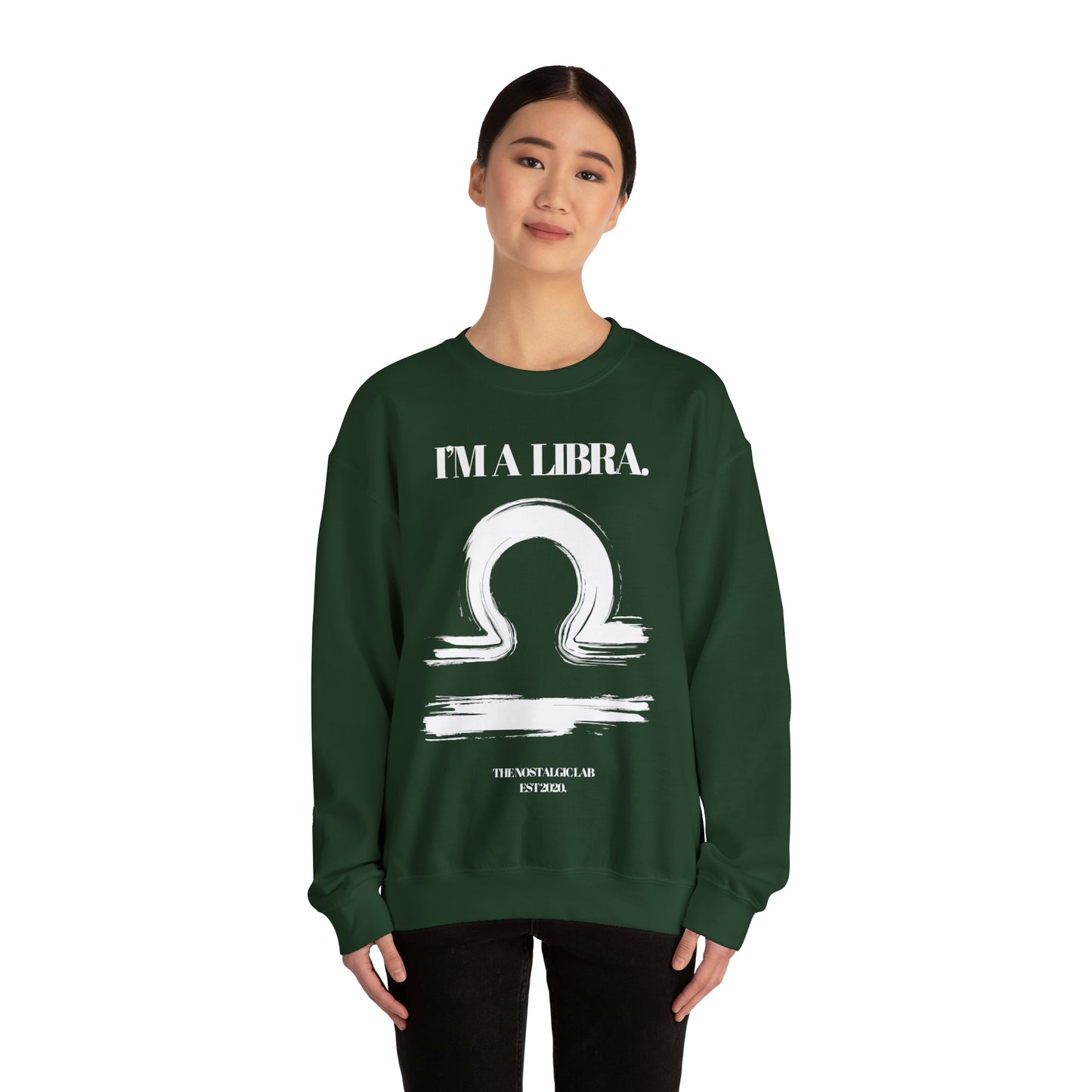 I'M A LIBRA Unisex Crewneck Sweatshirt