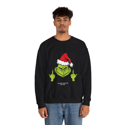 Grinch Finger Unisex Crewneck Sweatshirt