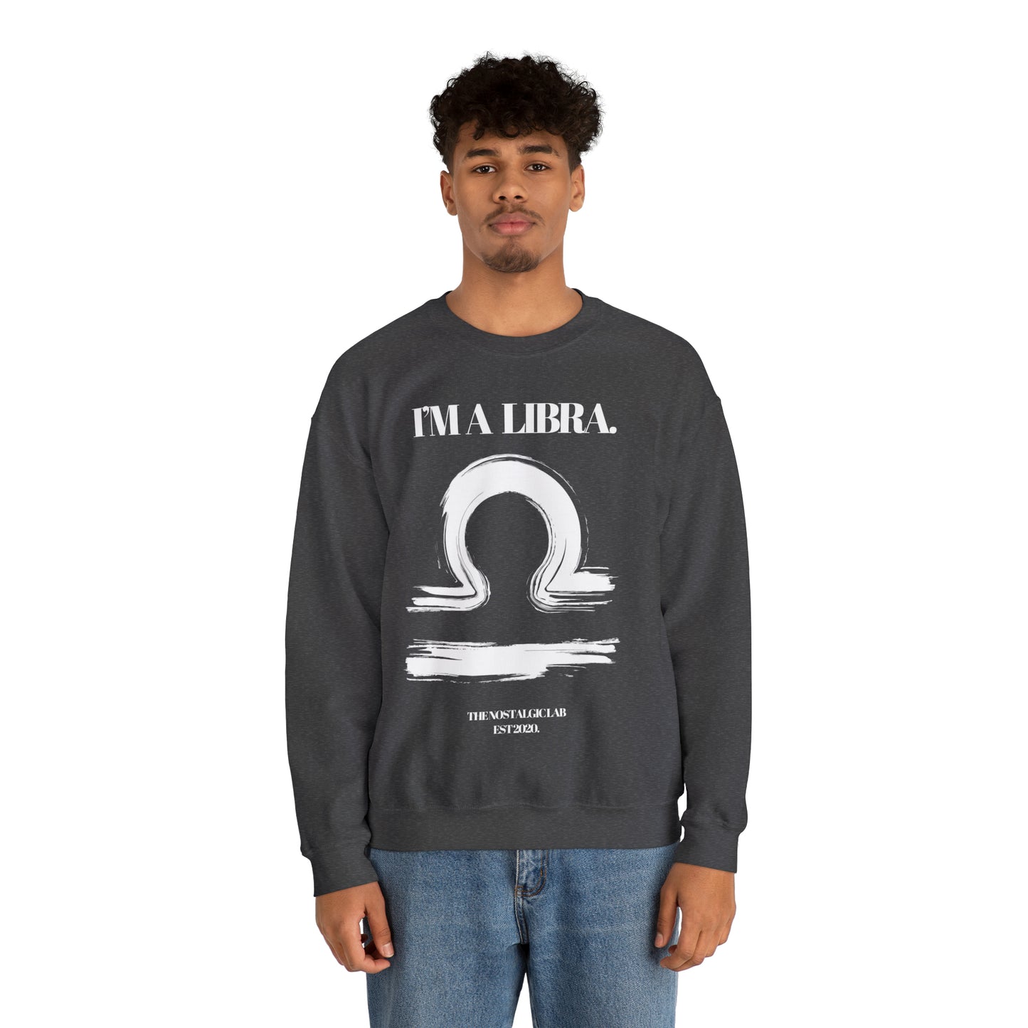 I'M A LIBRA Unisex Crewneck Sweatshirt