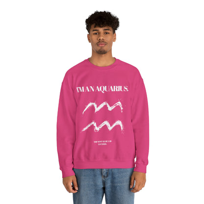 I'M AN AQUARIUS Unisex Crewneck Sweatshirt