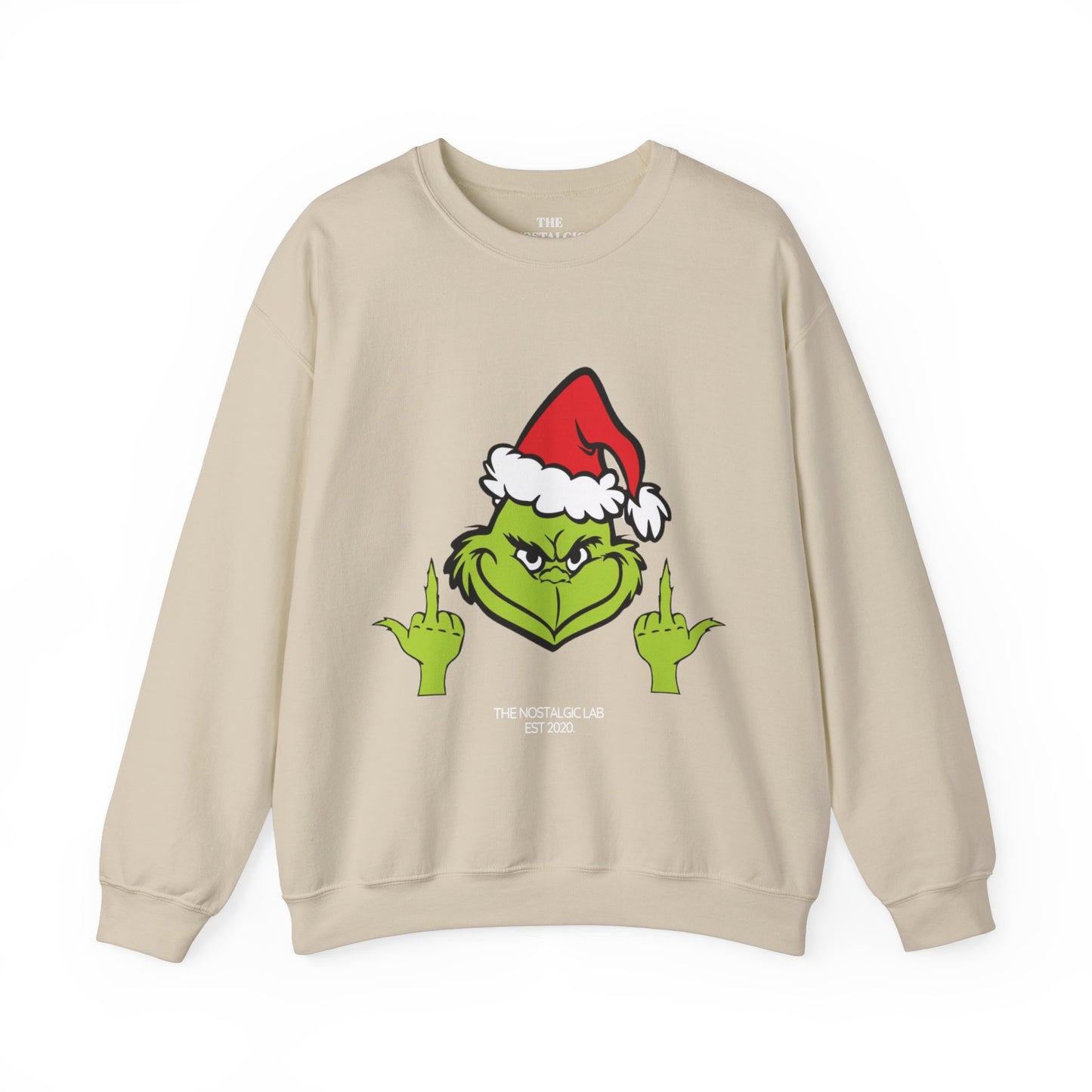 Grinch Finger Unisex Crewneck Sweatshirt